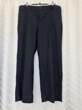 Banana Republic Navy Logan Crop Dress Pants
